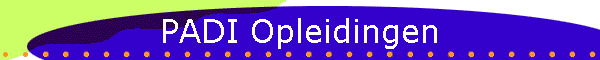 PADI Opleidingen